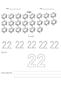 numbers larger then ten worksheets - worksheet 12