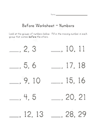 numbers larger then ten worksheets - worksheet 16