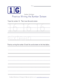 numbers larger then ten worksheets - worksheet 35