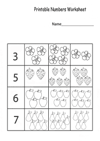 numbers worksheets - worksheet 17