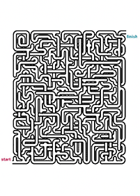 printable mazes - maze 127
