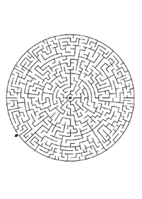 printable mazes - maze 132