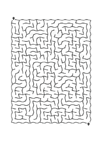 printable mazes - maze 134