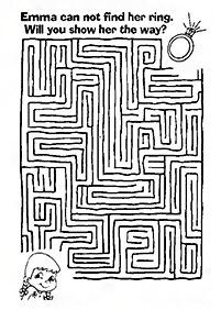 printable mazes - maze 135