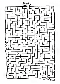 printable mazes - maze 139