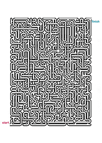 printable mazes - maze 151