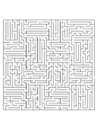 printable mazes - maze 153