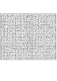 printable mazes - maze 156
