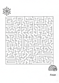 printable mazes - maze 157