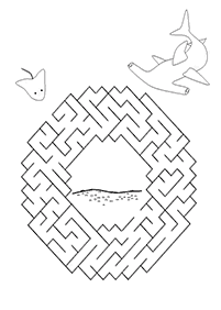 printable mazes - maze 68