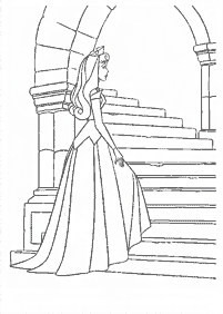 صفحات تلوين الأميرة النائمة (أرورا) – الصفحة 48