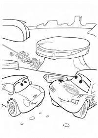 صفحات تلوين سيارات (ديزني) – الصفحة 105
