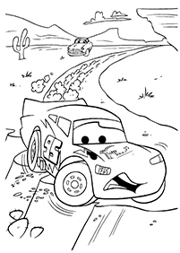 صفحات تلوين سيارات (ديزني) – الصفحة 112