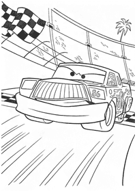 صفحات تلوين سيارات (ديزني) – الصفحة 116