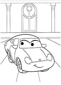 صفحات تلوين سيارات (ديزني) – الصفحة 154