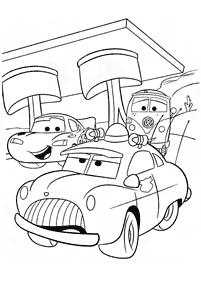 صفحات تلوين سيارات (ديزني) – الصفحة 39