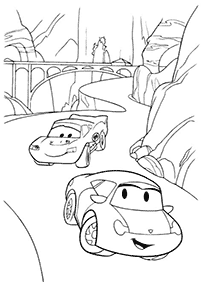 صفحات تلوين سيارات (ديزني) – الصفحة 58