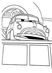 صفحات تلوين سيارات (ديزني) – الصفحة 79