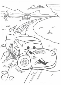 صفحات تلوين سيارات (ديزني) – الصفحة 80