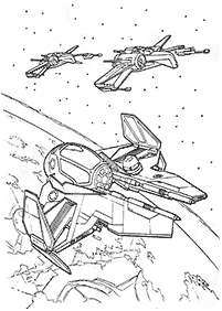 صفحات تلوين حرب النجوم (ستار وورز) – الصفحة 42
