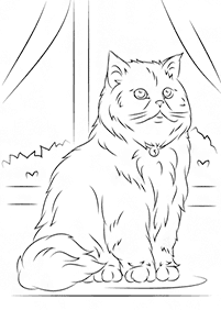 صفحات تلوين قطط – الصفحة 13
