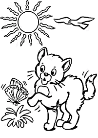 cat coloring pages - page 52