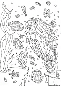 Fish Coloring Pages for Kids