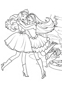 barbie coloring pages - page 79