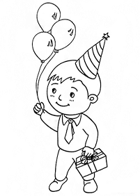 birthday coloring pages - page 32