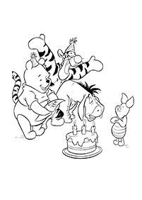 birthday coloring pages - page 35