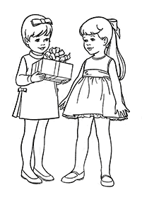 birthday coloring pages - page 38