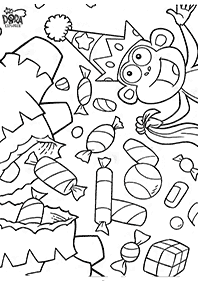 birthday coloring pages - page 41