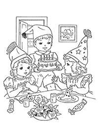 birthday coloring pages - page 42