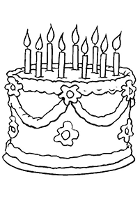 birthday coloring pages - page 51