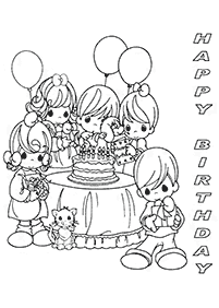 birthday coloring pages - page 52