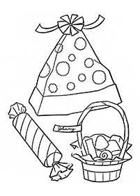 birthday coloring pages - page 54