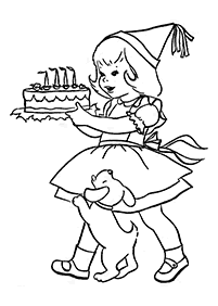 birthday coloring pages - page 58
