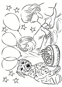birthday coloring pages - page 60