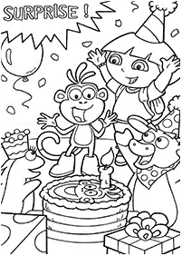 birthday coloring pages - page 61