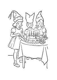 birthday coloring pages - page 62