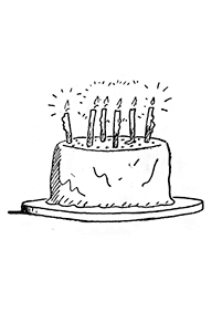 birthday coloring pages - page 63