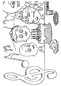 birthday coloring pages - page 72