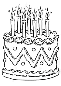 birthday coloring pages - page 75