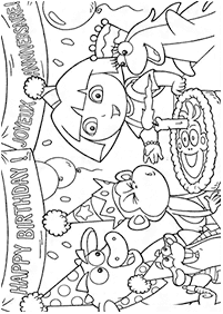 birthday coloring pages - page 83