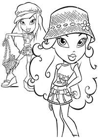 bratz coloring pages - page 1