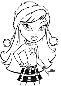 bratz coloring pages - page 11