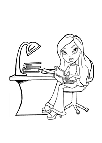 bratz coloring pages - page 16