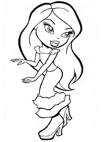 bratz coloring pages - Page 20