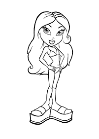 bratz coloring pages - Page 22