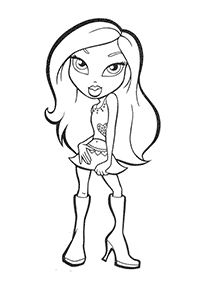 bratz coloring pages - page 36